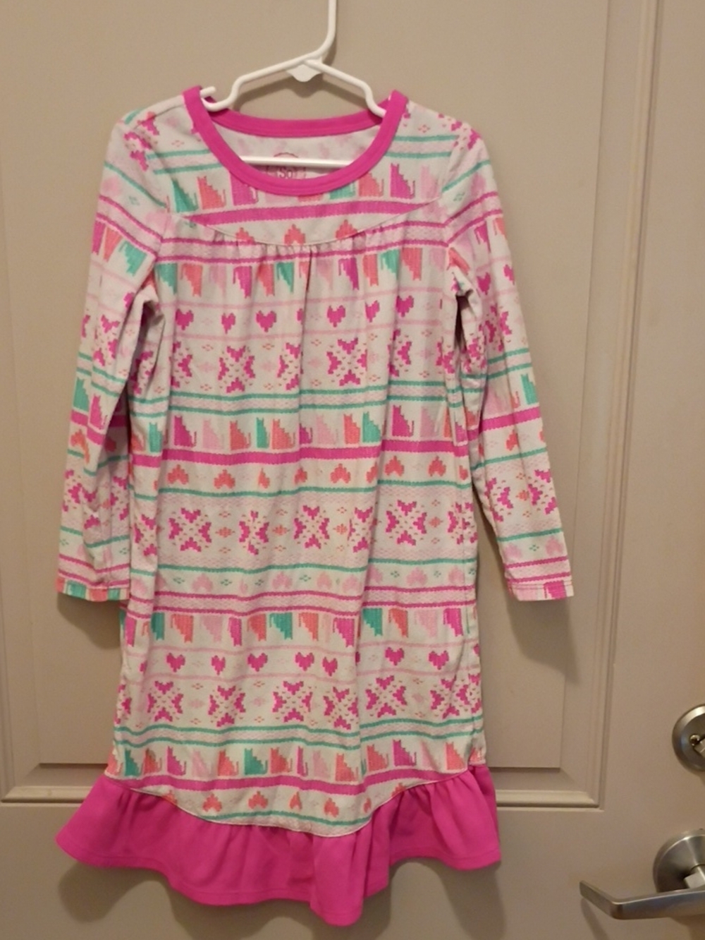 So Girl's Flame Resistant Nightgown Size XXS(4)